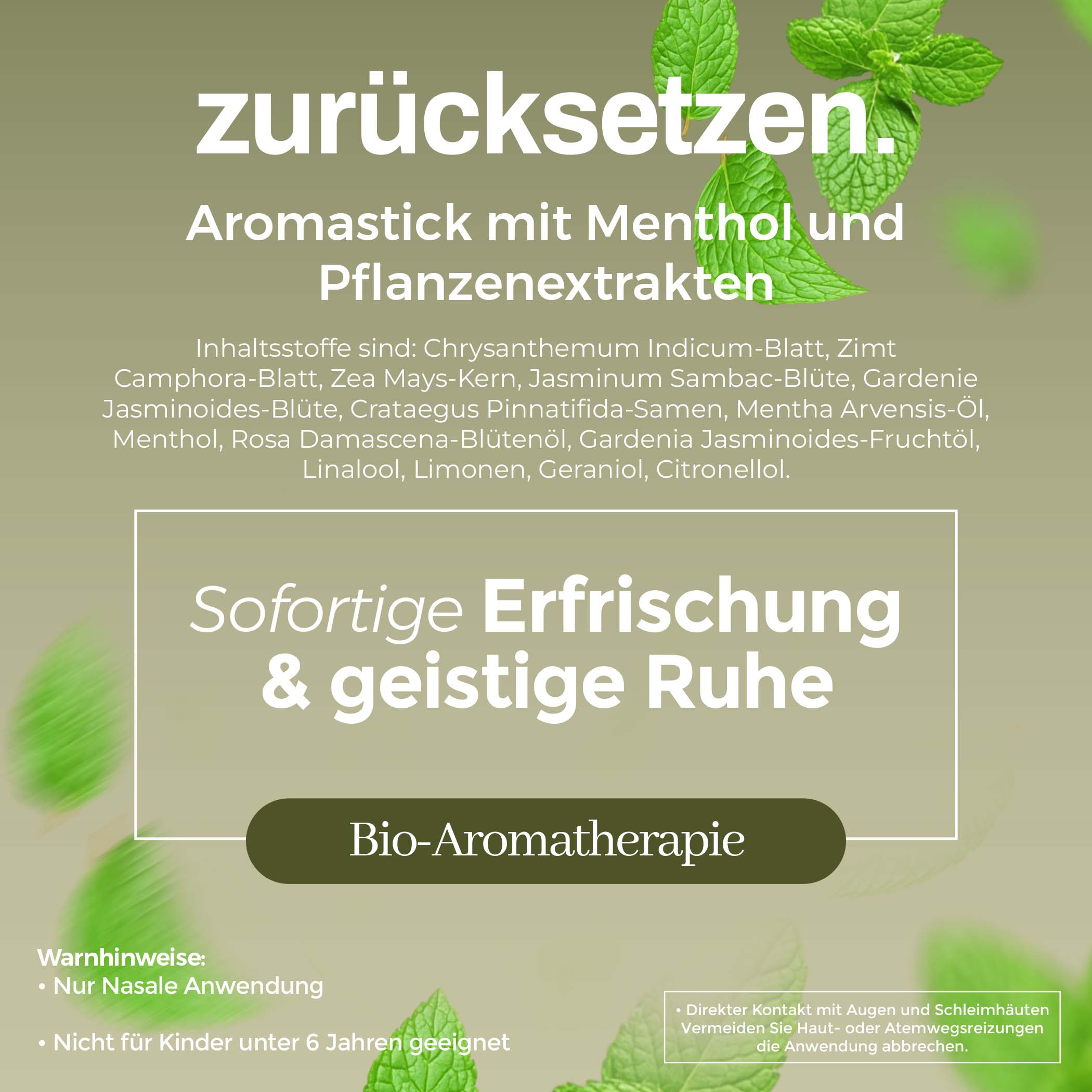 Thailändischer Inhalierstift